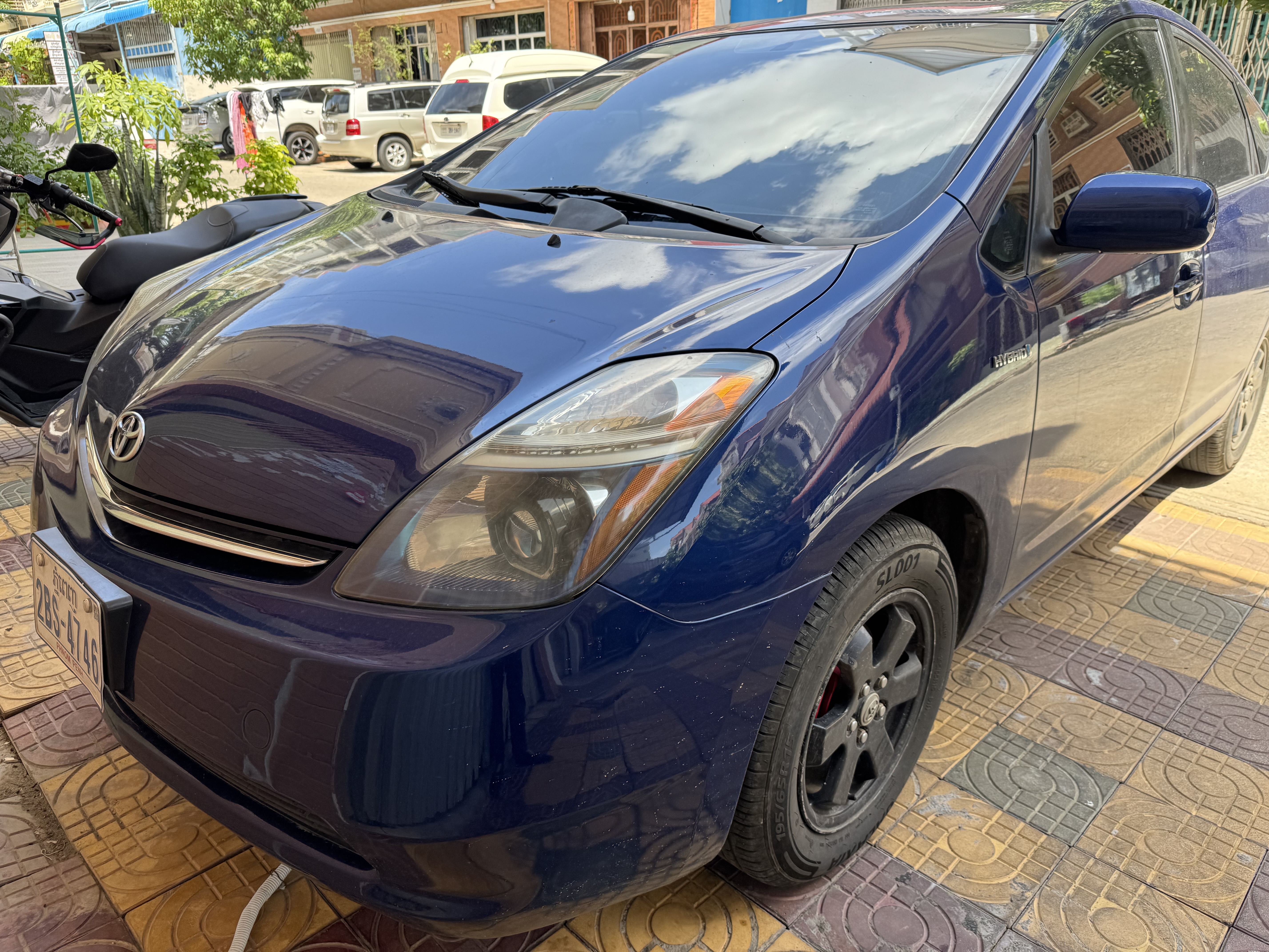 Toyota Prius 08 Full ខៀវ​ 