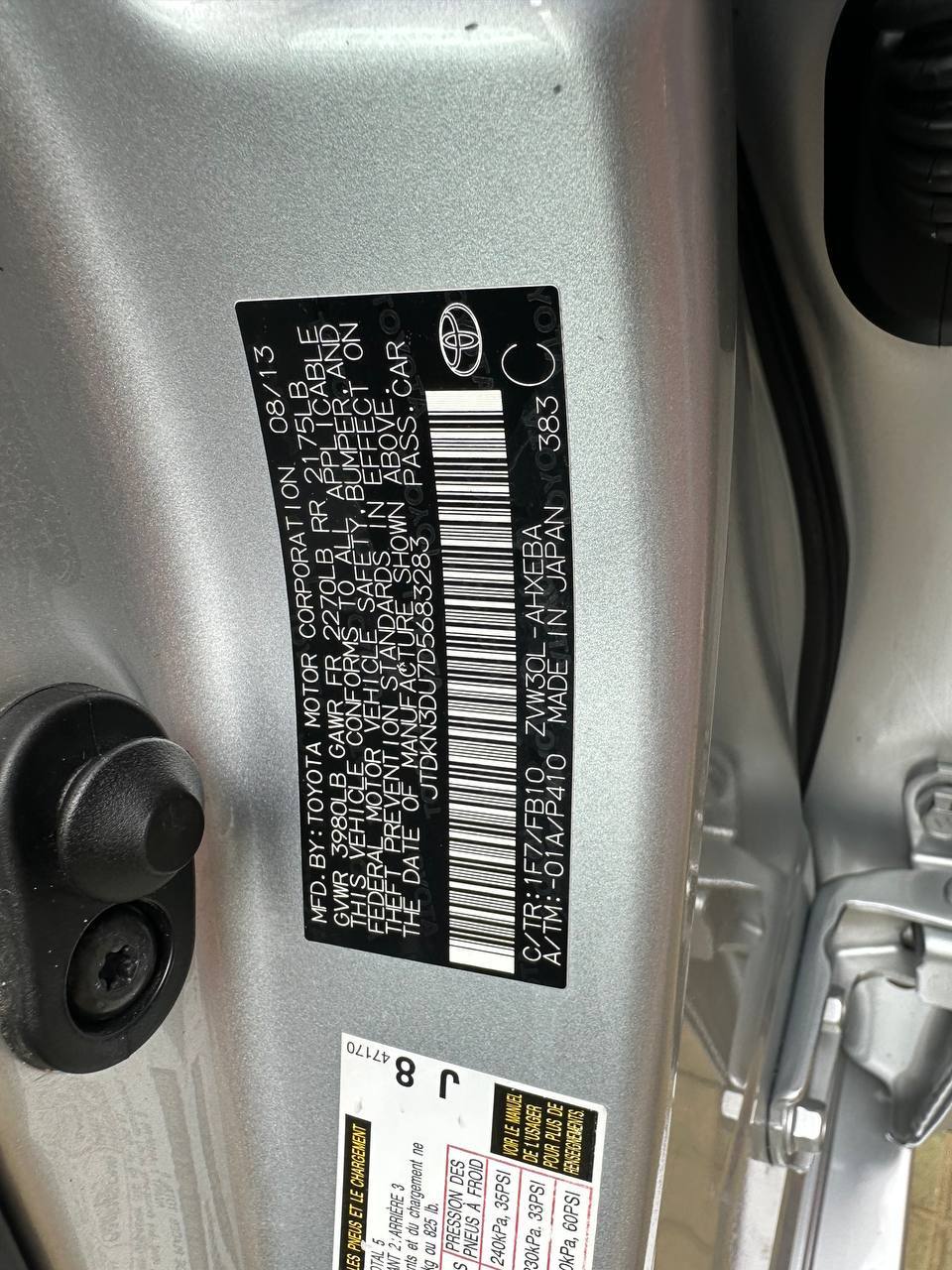 Prius 013 Option 3 