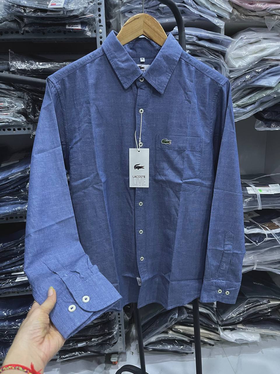 អាវវែង ប្រេន Lacoste 