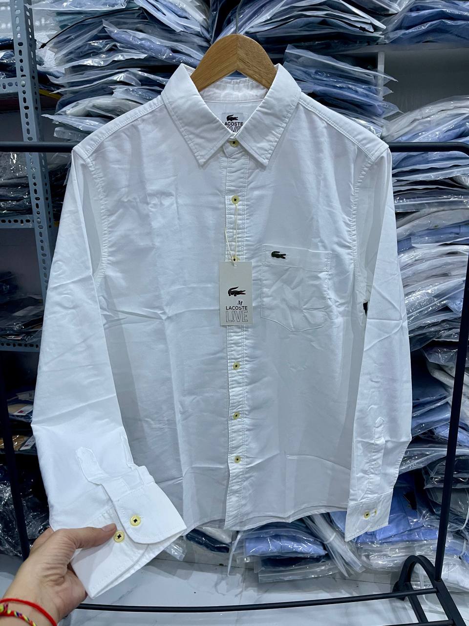 អាវវែង ប្រេន Lacoste 