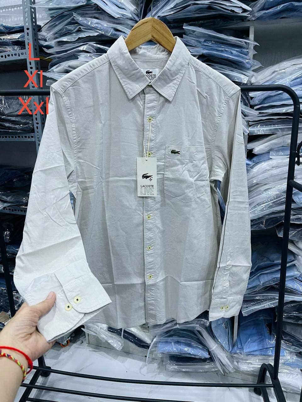 អាវវែង ប្រេន Lacoste 