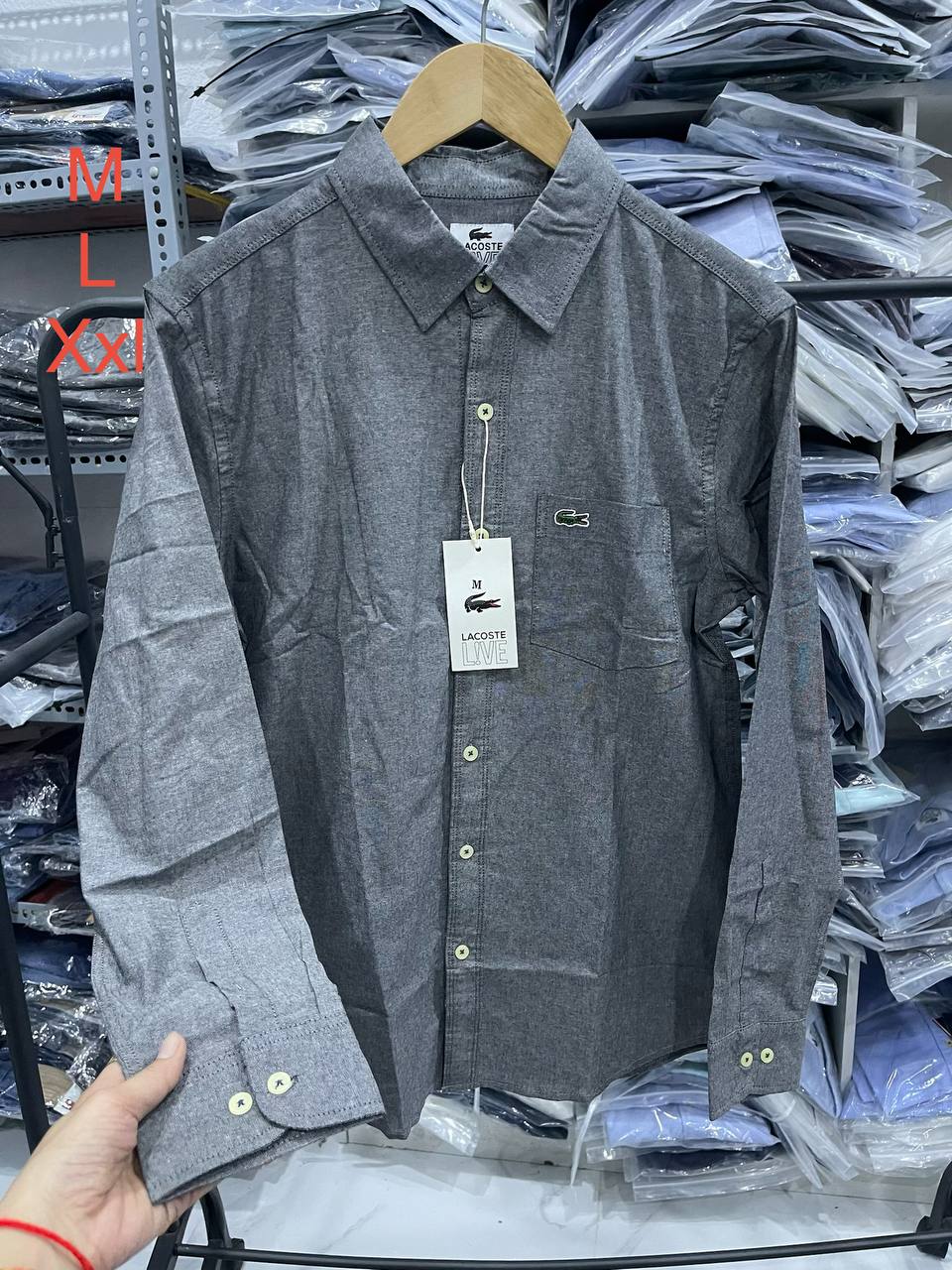 អាវវែង ប្រេន Lacoste 