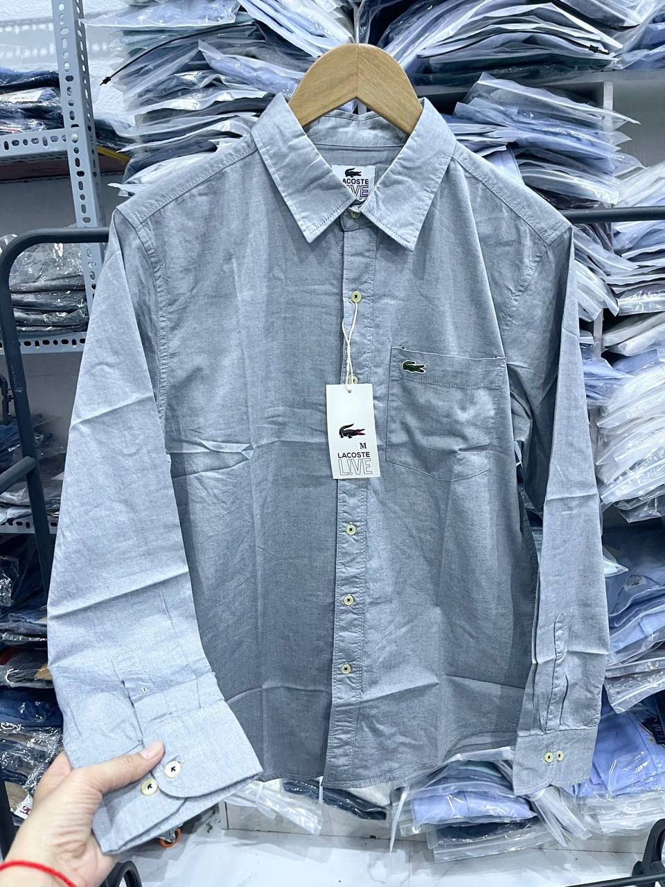 អាវវែង ប្រេន Lacoste 